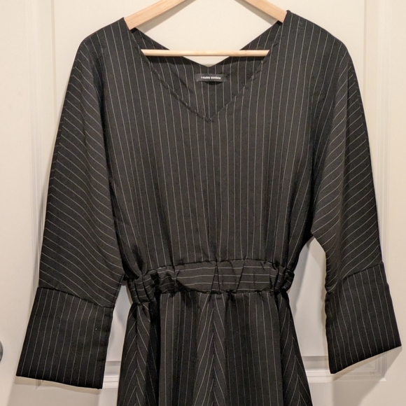 EUC 2018 Codes Combine Korea S Pinstripe Dress - SEE SIZE NOTES - Picture 3 of 5